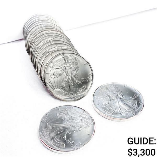1994 American Silver Eagle Roll (20 Coins)
