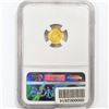Image 2 : 1854 Rare Gold Dollar NGC MS61 Type 1