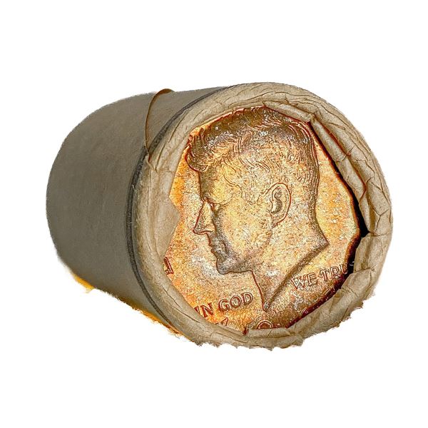 1967 Kennedy SILV Half Dollar Roll GEM UNC (20 Co