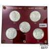 Image 1 : 1883-1887 Morgan Silver Dollar Set (5 Coins)