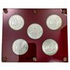 Image 2 : 1883-1887 Morgan Silver Dollar Set (5 Coins)