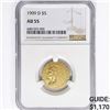 Image 1 : 1909-D $5 Gold Half Eagle NGC AU55