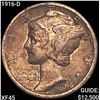 Image 1 : 1916-D Morgan Silver Dime CLOSELY UNCIRCULATED