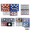 Image 1 : 1982-2021 US SILV UNC & PR Coin Sets (75 Coins)