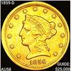 Image 1 : 1859-D $2.50 Gold Quarter Eagle CLOSELY UNCIRCULAT
