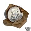 Image 1 : 1963 Franklin Half Dollar Roll GEM UNC (20 Coins)