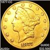 Image 1 : 1877-CC $20 Gold Double Eagle CLOSELY UNCIRCULATED