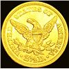 Image 2 : 1848-C $2.50 Gold Quarter Eagle UNCIRCULATED