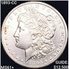 Image 1 : 1893-CC Morgan Silver Dollar CLOSELY UNCIRCULATED