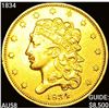 Image 1 : 1834 $5 Gold Half Eagle CLOSELY UNCIRCULATED