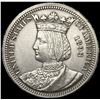Image 2 : 1893 Isabella Silver Quarter UNCIRCULATED