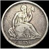 Image 1 : 1837 Seated Liberty Dime NICELY CIRCULATED