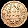Image 2 : 1849 Braided Hair Half Cent UNCIRCULATED