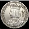 Image 1 : 1893 Isabella Silver Quarter UNCIRCULATED