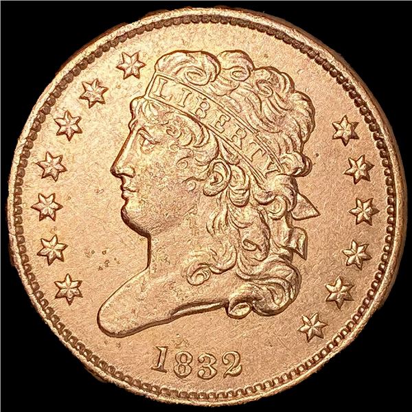 1832 Classic Head Half Cent UNCIRCULATED