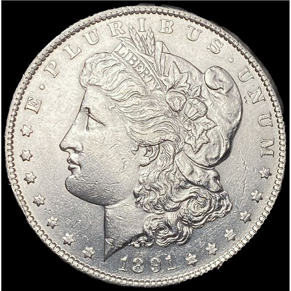 1891-S Morgan Silver Dollar UNCIRCULATED
