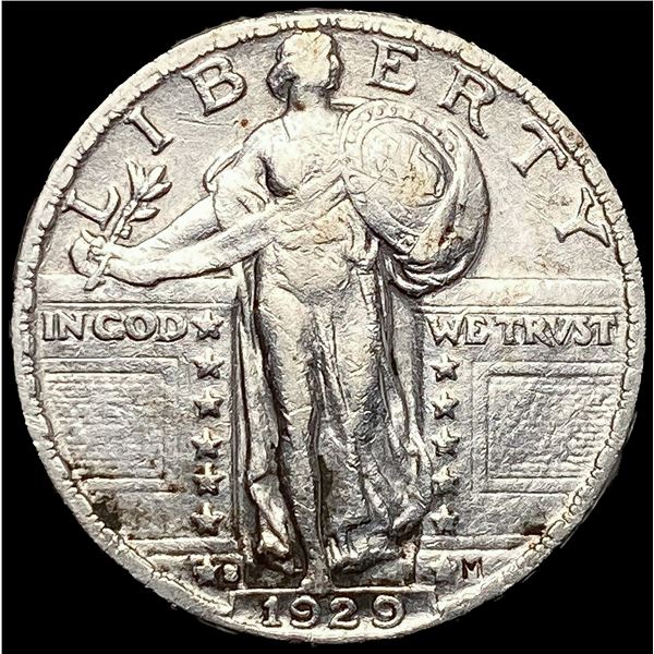 1929-S Standing Liberty Quarter CLOSELY UNCIRCULAT