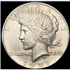 Image 1 : 1921 Silver Peace Dollar LIGHTLY CIRCULATED