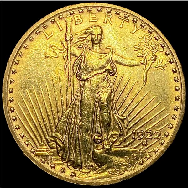 1922 $20 Gold Double Eagle UNCIRCULATED