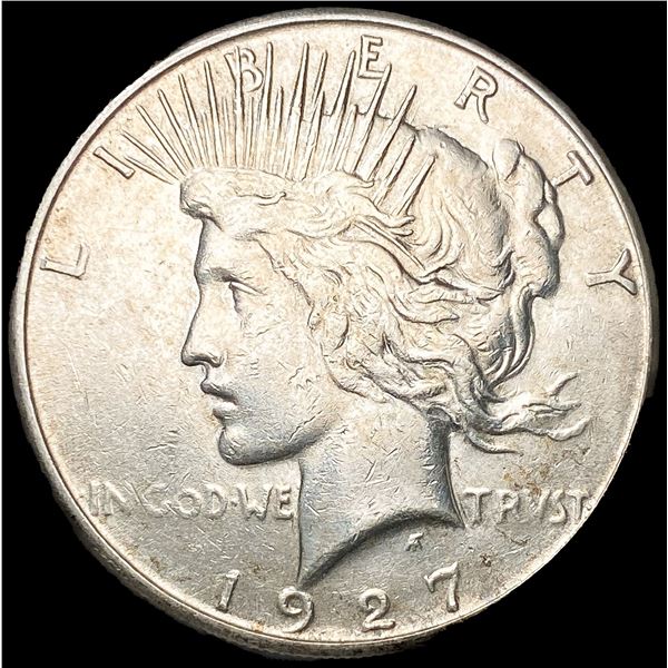 1927-S Silver Peace Dollar NEARLY UNCIRCULATED