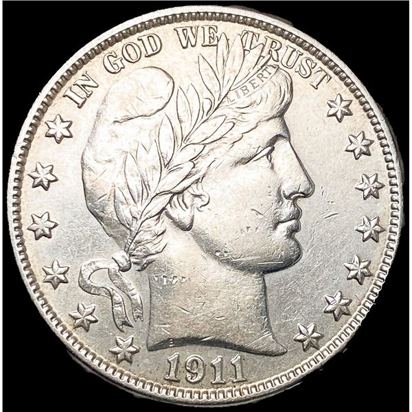 1911-S Barber Half Dollar UNCIRCULATED