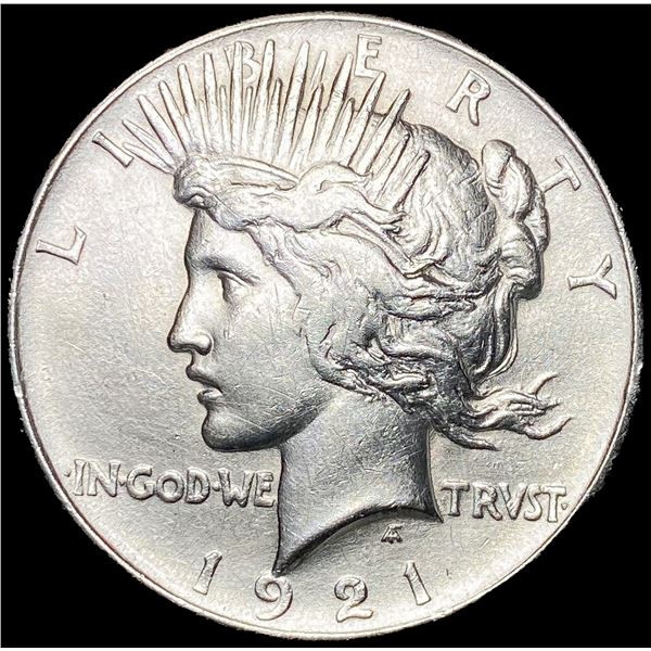 1921 Silver Peace Dollar CLOSELY UNCIRCULATED