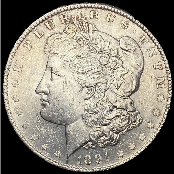 1891-S Morgan Silver Dollar UNCIRCULATED