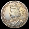 Image 1 : 1893 Isabella Silver Quarter CLOSELY UNCIRCULATED