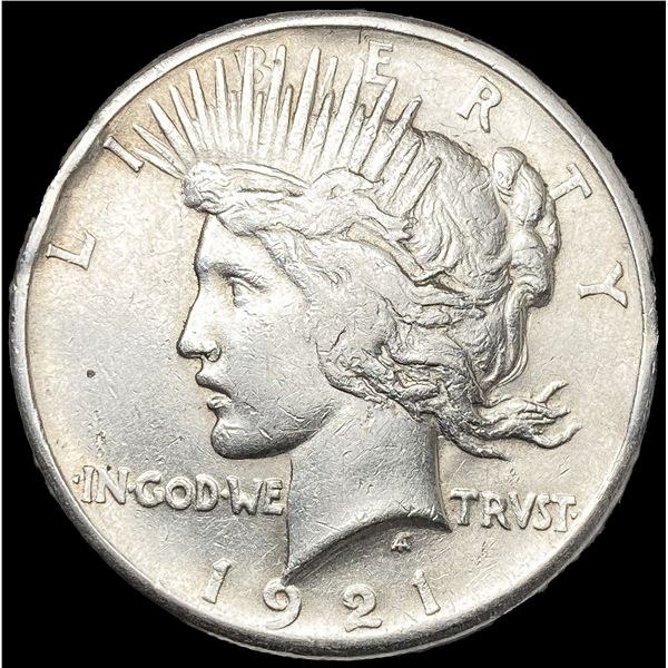 1921 Silver Peace Dollar ABOUT UNCIRCULATED