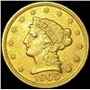 Image 1 : 1905 $2.50 Gold Quarter Eagle UNCIRCULATED