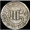 Image 2 : 1853 Silver Three Cent ABOUT UNCIRCULATED