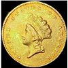 Image 1 : 1854 Rare Gold Dollar CLOSELY UNCIRCULATED