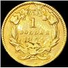 Image 2 : 1854 Rare Gold Dollar CLOSELY UNCIRCULATED