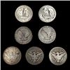Image 2 : (7) Varied US Quarters (1902-S, 1907, 1908-D, 1926