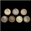 Image 1 : (7) Varied US Nickels (1852, 93) 1883, 1913-D, 193