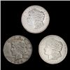 Image 1 : (3) US Silver Dollars ((2) 1921, 1935-S) HIGH GRAD