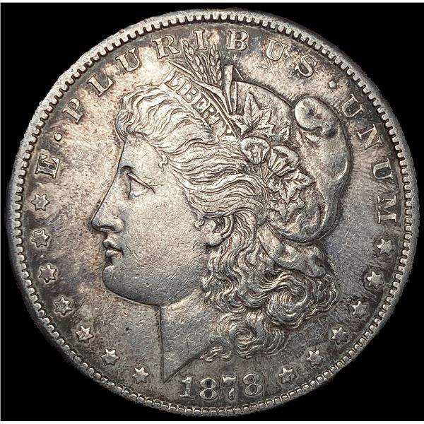 1878-CC Morgan Silver Dollar NEARLY UNCIRCULATED