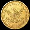 Image 2 : 1873 $2.50 Gold Quarter Eagle CLOSELY UNCIRCULATED