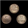 Image 2 : (3) Wheat Cents (1917-D, 1917-S, 1918-S) CLOSELY U