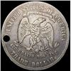Image 2 : 1877 Silver Trade Dollar NICELY CIRCULATED