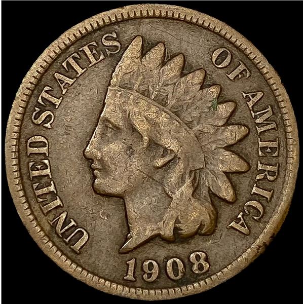 1909-S Indian Head Cent NICELY CIRCULATED