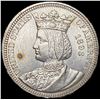 Image 1 : 1893 Isabella Silver Quarter UNCIRCULATED