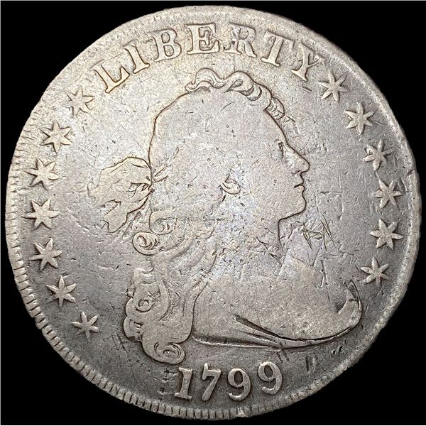 1799 Draped Bust Dollar NICELY CIRCULATED