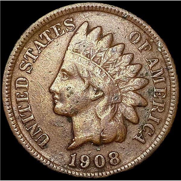 1908-S Indian Head Cent CLOSELY UNCIRCULATED