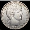 Image 1 : 1892 Barber Half Dollar CLOSELY UNCIRCULATED