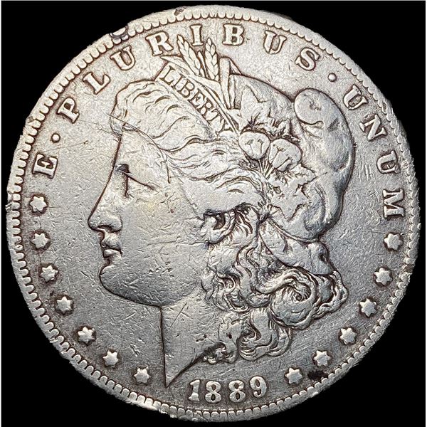 1889-CC Morgan Silver Dollar NICELY CIRCULATED