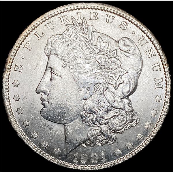 1901-D Morgan Silver Dollar CLOSELY UNCIRCULATED