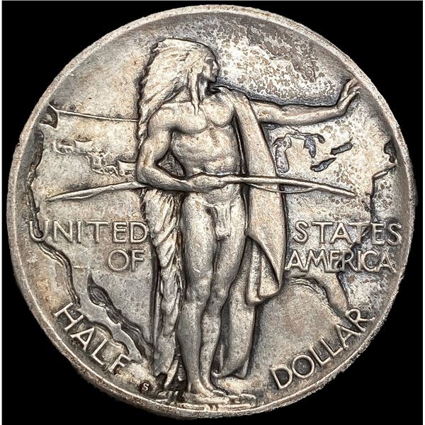 1926-S Oregon Trail Half Dollar LIGHTLY CIRCULATED