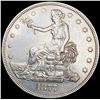 Image 1 : 1877 Silver Trade Dollar CLOSELY UNCIRCULATED