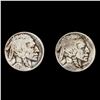 Image 1 : (2) Buffalo Nickels (1915-S, 1923-S) NICELY CIRCUL